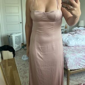 NWT pink pepper mayo dress